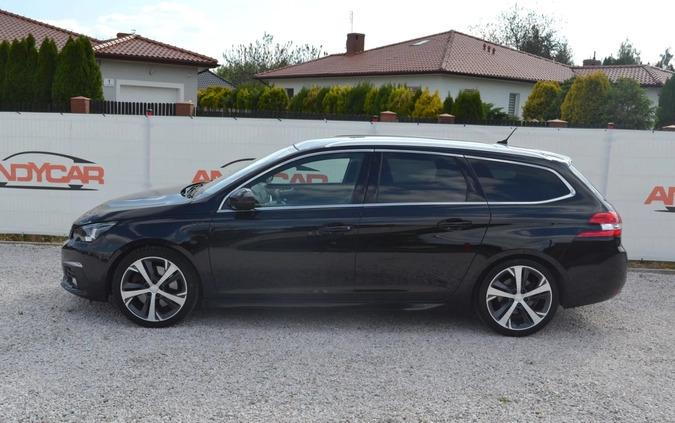 Peugeot 308 cena 66900 przebieg: 101000, rok produkcji 2019 z Grudziądz małe 254